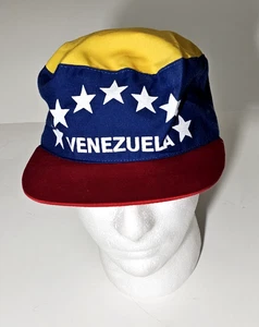 Venezuela Flag Baseball Cap Hat Unisex Adjustable Snap back One Size Fits All - Picture 1 of 10