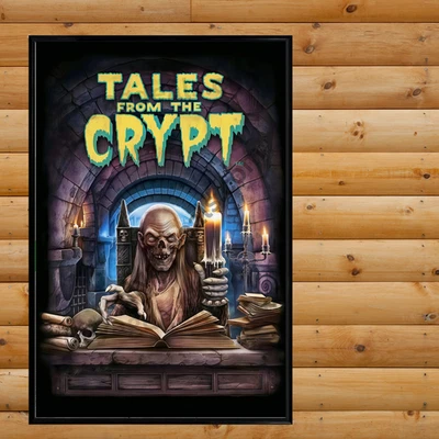 Tales From The Crypt Movie poster print 80s Vintage Style Horror Movie 16x24