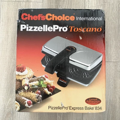 Chef's Choice International Pizzelle Pro Toscano Express Backmaschine 834 NEU - Bild 1 von 4
