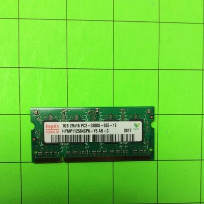 Hynix HYMP112S64CP6-Y5 1GB PC2-5300S Random Access Memory RAM - Image 1 of 2
