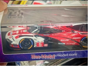 Spark 1:43 2024 Le Mans Porsche 963 5# Resin Diecast Car Model adults Gifts Red - Picture 1 of 6