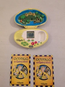 Vintage Tiger Electronics 2003 Neopets Pocket Kougra raro testato e senza suono 2 schede - Foto 1 di 18