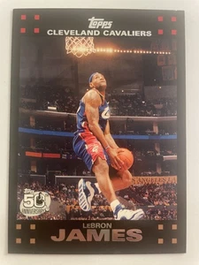 2007-08 Topps Lebron James #23 Cavaliers - Picture 1 of 2