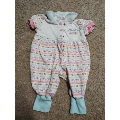 Mameluco Vintage Gymboree Etiqueta Arco Iris Jardín Bichos Tema Bebé Niñas Talla 6-9 Meses Foto 1 de 4