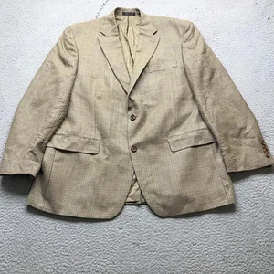 Lauren Ralph Lauren Wool Blend Blazer Sport Coat Mens XL 44R Houndstooth - Picture 1 of 12