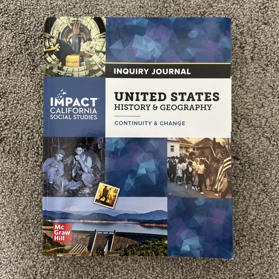 Impact California Social Studies US History & Geography Continuity Change - Image 1 of 1