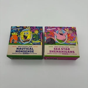 Dr. Squatch Hombres Edición Limitada Bob Esponja Pantalones Cuadrados Patrick Jabón Natural Barras - Imagen 1 de 3