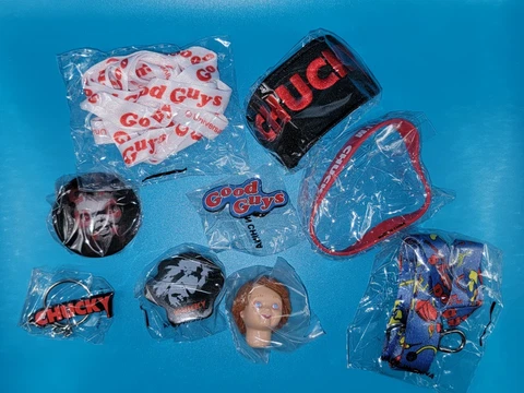 NECA Complete Set of 9 Chucky Capsule Collectibles Child's Play Cover