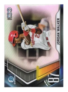 2022 Bowman Chrome Scouts Top 100 Refractor #BTP87 Jordan Walker - Bild 1 von 1