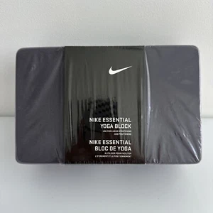 Nike Essential Yoga Block Lila mit Pink Streifen Stretching Positioning Block - Bild 1 von 8