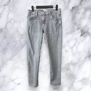 Agolde Damen Toni Mid Rise gerade schmale Bein Denim Jeans grau Größe 24 - Bild 1 von 14