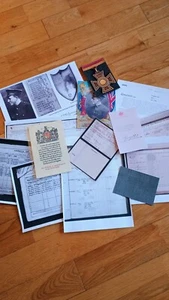 YCV WILLIAM MCFADZEAN VC UNMISSABLE COLLECTION OF ARTICLES, DEATH SCROLL ETC UVF - Picture 1 of 7