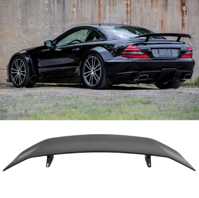 Alerón trasero de fibra de carbono 46" estilo GT para Mercedes SLK R171 05-07 Foto 1 de 4