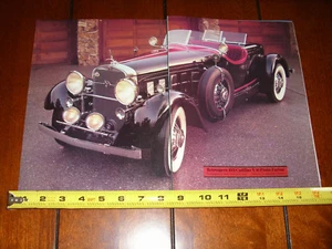 1931 CADILLAC V16 PININ FARINA SPEEDSTER - ORIGINAL 1985 ARTICLE - Picture 1 of 4