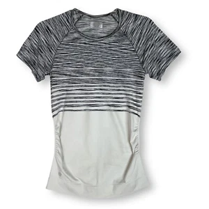 Top Athleta Acabado Rápido Talla S Tinte Espacial Gris Acanalado Ropa Deportiva Entrenamiento - Imagen 1 de 9