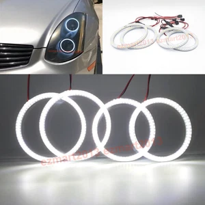 LED halo rings for Infiniti G35 coupe 2003-05 headlight angel eye lamp Demon DRL - Bild 1 von 16