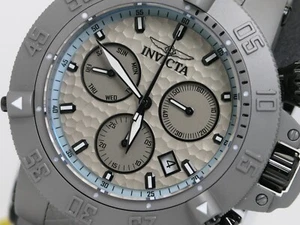 NEW INVICTA 40454 SUBAQUA NOMA III SPACE WARRIOR SWISS CHRONOGRAPH KHAKI  WATCH - Picture 1 of 12