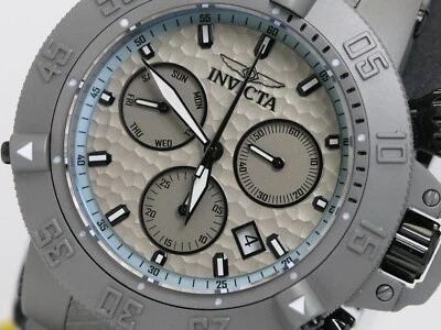 NEW INVICTA 40454 SUBAQUA NOMA III SPACE WARRIOR SWISS CHRONOGRAPH KHAKI  WATCH - Image 1 of 4