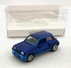 40337 NOREV / MICRO / RENAULT 5 TURBO 1980 OLYMPE BLEU 1/87 HO - Foto 1 di 3