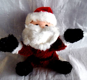 *1605* Santa Claus - Chimney - Russ Berrie #22430 - plush - 22cm - tag - Picture 1 of 5