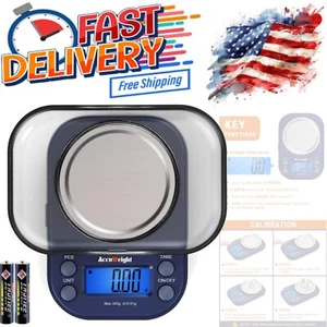 Digital Pocket Scale Stainless Steel 300g/0.01g Jewelry Food Kitchen - Picture 1 of 9