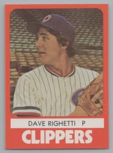 Dave Righetti 1980 TCMA Columbus Clippers - Picture 1 of 2