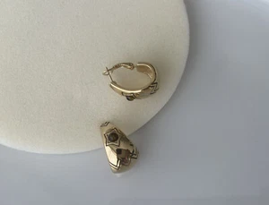 Pierre Lang Ohrringe Creolen Gold w. neu - Bild 1 von 3