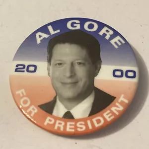 Al Gore For President 2000 Präsidentenpin N.G. Slater - Bild 1 von 7
