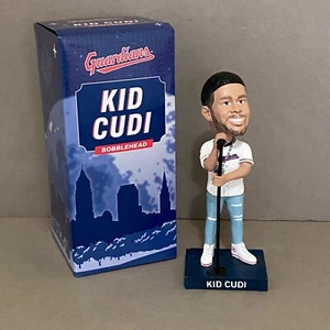 Nuovo con scatola #10 Scott Mescudi Kid Cudi Bobblehead Cleveland Guardians MLB Baseball ️ - Foto 1 di 14