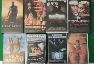 VHS Russel Crowe Ice-T Johnny Depp Keanu Reeves Jim Carey Woody Harrelson Ricci - Bild 1 von 1