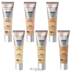 Maybelline Dream Urban Cover Foundation SPF 50 30ml - Picture 1 of 7