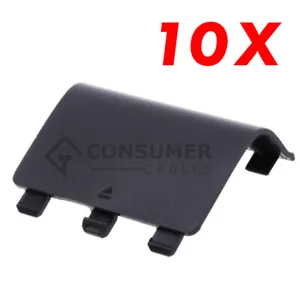 LOT 10 Replacement Battery Cover for Xbox Series X Wireless Controller Black - Picture 1 of 5