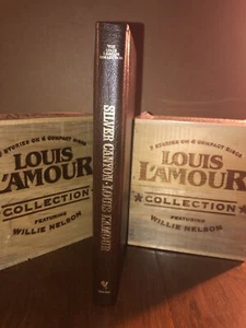 SILVER CANYON Louis L'Amour Collection GENUINE LEATHER Gold Gilt Page Edges West - Bild 1 von 10