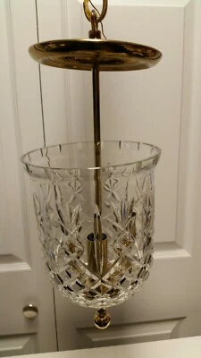 Lámpara de araña colgante de cristal Waterford - Hecha en Irlanda Foto 1 de 4