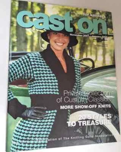 RARE - Discontinued - Cast On for Knitters November 2007 - January 2008 - Imagen 1 de 1