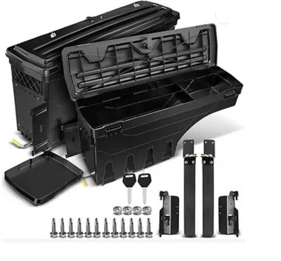 A Pair Ute Swing Boxes fit VW Amarok 2011-22 Tub Side Tool Lockable Storage - image 1 of 4