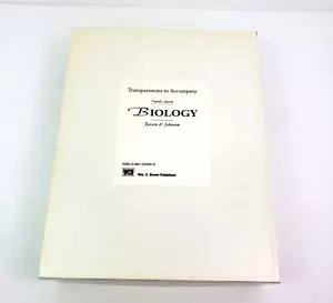 Biology 4th Edition Raven & Johnson Box of Color Transparencies - Foto 1 di 9