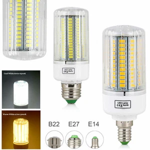 E27 E14 Corn LED Light Bulbs 5736 SMD Lamp Candle 110V 220V 30-165Led Home Using - Picture 1 of 24