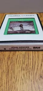 John Denver ROCKY MOUNTAIN HIGH 8 track tape P8S 1972 Stereo RCA Victor - Picture 1 of 4