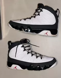 Air Jordan 9 Space Jam Retro OG Größe 13 Herren Weiß Schwarz Turnschuhe 2010 302370-102 - Bild 1 von 19
