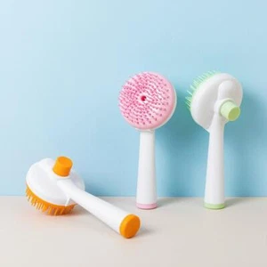 Pet Massage Comb Hair Remover Comb Dog Grooming Comb Non-flying Cat Hairbrus-pl - Picture 1 of 11