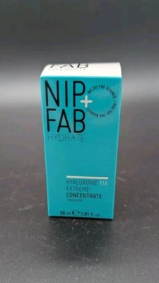 NIP FAB Gotas Hidratantes 30 ml Tamaño Completo Hyaluronic Fix Extreme 4 Concentrado Nuevo en Caja Foto 1 de 4