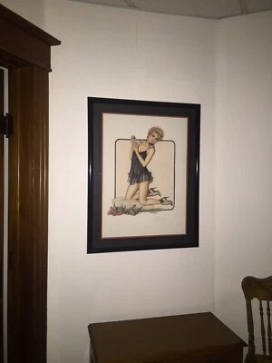 Olivia de Berardinis (artista). Essence (litografía enmarcada firmada) Foto 1 de 4