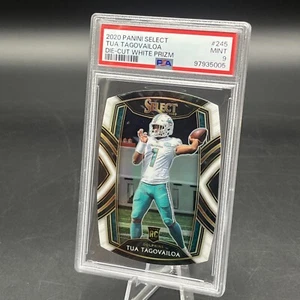 Tua Tagovailoa (RC) Die-Cut White Prizm PSA 9 (2020 Panini Select, #245) - Bild 1 von 3