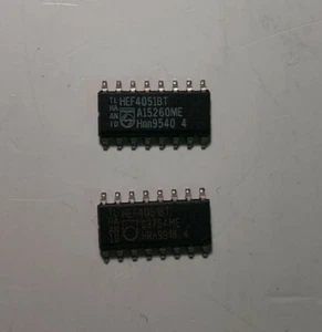 HEF4051BT 8-channel analogue multiplexer SOIC-16 SMD NXP genuine part x2 pcs - Picture 1 of 1