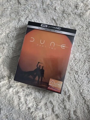 Dune Part Two - Manta Lab Full Slip 4K Ultra HD Bluray Steelbook - Brand New  - Image 1 of 4