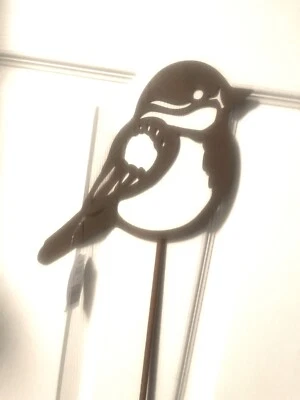 Bird Silhouette Garden Stake Decor Metal By Sunset Vista 36” - Image 1 of 3