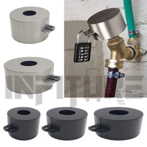 Candado protector de agua para grifo de acero inoxidable cerradura de grifo puerta de jardín exterior - Imagen 1 de 37