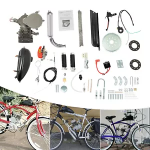 110CC 2-Stroke Electric Bicycle Gasoline Engine Motor Kit Motorized Bike Kit - Picture 1 of 20
