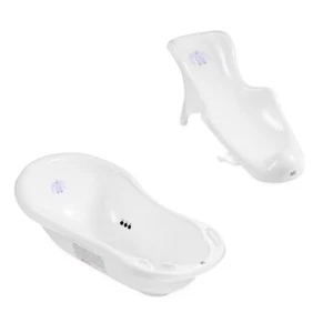 Hylat Baby Badewanne Set - für Neugeborene und Babys – Motiv Yeti - Bild 1 von 49